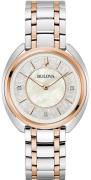 Bulova Naisten kello 98P219 Classic Hopea/Teräs Ø35 mm