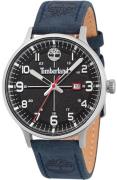 Timberland Miesten kello TDWGB2103104 Crestridge Musta/Nahka Ø43 mm