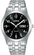 Lorus Miesten kello RXN73DX5 Classic Musta/Teräs Ø38 mm