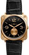 Bell & Ross Miesten kello BRS-PKGOLD-BLACK_D BR S Mecanique