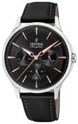 Festina Miesten kello F16991-4 Sport Musta/Nahka Ø41 mm