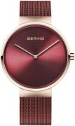 Bering Miesten kello 14539-363 Punainen/Teräs Ø39 mm