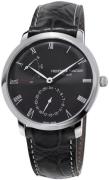 Frederique Constant Miesten kello FC-723GR3S6 Slimline Musta/Nahka