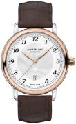 Montblanc Miesten kello 117576 Star Legacy Hopea/Nahka Ø42 mm