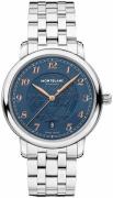 Montblanc Miesten kello 129629 Star Legacy Sininen/Teräs Ø39 mm