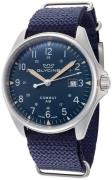 Glycine Miesten kello GL0457 Combat Sininen/Nahka Ø43 mm