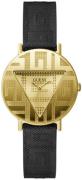 Guess Naisten kello GW0478L2 Iconic Kullattu/Nahka Ø36 mm