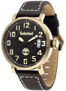 Timberland Miesten kello TBL14861JSK.02 Indicator Musta/Nahka Ø46 mm