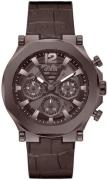 Guess Miesten kello GW0492G2 Edge Ruskea/Kumi Ø46 mm