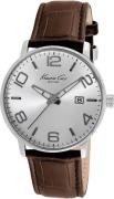 Kenneth Cole Miesten kello IKC8006 Hopea/Nahka Ø42 mm