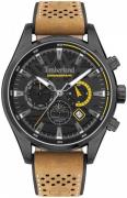 Timberland Miesten kello TDWGC2102401 Aldridge Musta/Nahka Ø46 mm