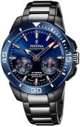 Festina Miesten kello F20647-1 Chrono Bike Monivärinen/Teräs Ø47 mm