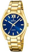 Festina Naisten kello F20640-5 Boyfriend Sininen/Kullansävytetty