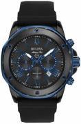 Bulova Miesten kello 98B308 Marine Star Harmaa/Kumi Ø44 mm