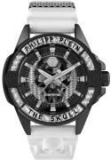 Philipp Plein Miesten kello PWAAA1822 The Skull Musta/Kumi Ø44 mm