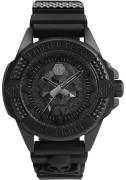 Philipp Plein Miesten kello PWAAA0721 The Skull Musta/Kumi Ø44 mm