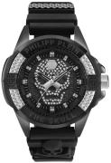 Philipp Plein Miesten kello PWAAA1421 The Skull Musta/Kumi Ø44 mm