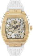 Philipp Plein Miesten kello PWBAA0421 The Skeleton Hopea/Kumi Ø44 mm