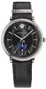 Versace Miesten kello VEBQ00918 V Circle Musta/Nahka Ø42 mm