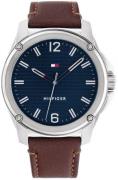 Tommy Hilfiger Miesten kello 1710484 Classic Sininen/Nahka Ø44 mm