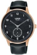 Lorus Miesten kello RN462AX9 Classic Musta/Nahka Ø42 mm