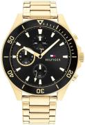 Tommy Hilfiger Miesten kello 1674790 Classic Musta/Teräs Ø49 mm