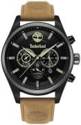 Timberland Miesten kello TDWGC2132601 Classic Musta/Nahka Ø46 mm