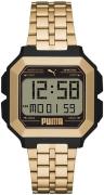 Puma Miesten kello P5052 Classic LCD/Punakultasävyinen Ø45 mm