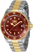 Invicta Miesten kello 35704 Pro Diver Punainen/Kullansävytetty