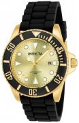 Invicta Miesten kello 90302 Pro Diver Kullattu/Kumi Ø44 mm