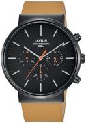 Lorus Miesten kello RT379GX9 Classic Musta/Nahka Ø43 mm