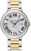 Cartier Miesten kello W2BB0031 Ballon Bleu De Hopea/18K keltakultaa