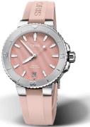 Oris Naisten kello 01 733 7770 4158-07 4 18 66FC Aquis Punainen/Kumi