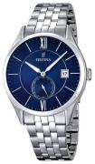 Festina Miesten kello F16871-3 Dress Sininen/Teräs Ø42 mm