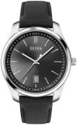 Hugo Boss Miesten kello 1513729 Musta/Nahka Ø42 mm