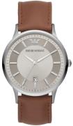 Emporio Armani Miesten kello AR11185 Renato Hopea/Nahka Ø43 mm