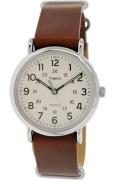 Timex Miesten kello T2P495 Weekender Beige/Teräs Ø40 mm