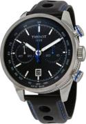 Tissot Miesten kello T123.427.16.051.00 Alpine On Board Musta/Nahka