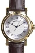 Breguet Miesten kello 5817BA-12-9V8 Marine Hopea/Nahka Ø39 mm