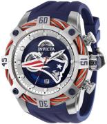 Invicta Nfl Miesten kello 35855 Sininen/Kumi Ø52 mm