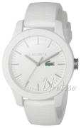 Lacoste 12.12 Naisten kello 2000954 Valkoinen/Kumi Ø38 mm