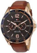 Tommy Hilfiger Sport Miesten kello 1791367 Ruskea/Nahka Ø46 mm