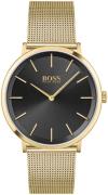 Hugo Boss Skyliner Miesten kello 1513909 Musta/Kullansävytetty