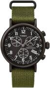 Timex 99999 Miesten kello TW2T21400 Musta/Tekstiili Ø41 mm