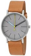 Skagen 99999 Miesten kello SKW6373 Harmaa/Nahka Ø40 mm