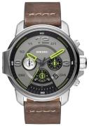 Diesel Chronograph Miesten kello DZ4433 Harmaa/Nahka Ø50 mm