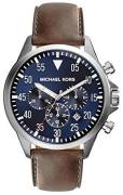 Michael Kors Gage Miesten kello MK8362 Sininen/Nahka Ø45 mm