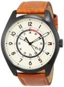 Tommy Hilfiger Sport Miesten kello 1791372 Samppanja/Nahka Ø44 mm