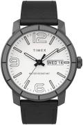 Timex 99999 Miesten kello TW2U30400 Valkoinen/Nahka Ø44 mm