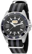 Just Cavalli Sport Miesten kello JC1G014L0025 Musta/Tekstiili Ø40 mm